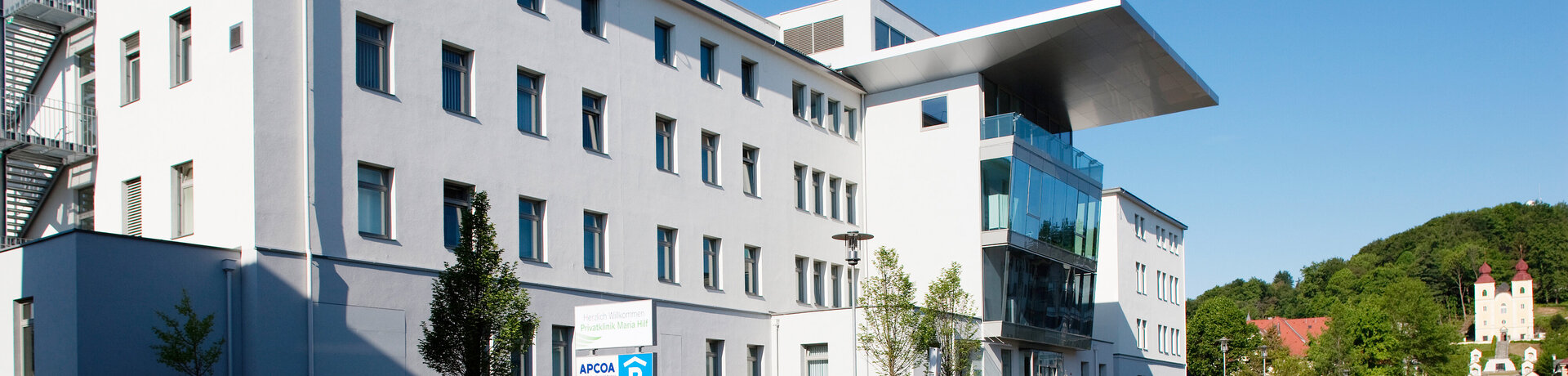 Hausansicht Privatklinik Maria Hilf