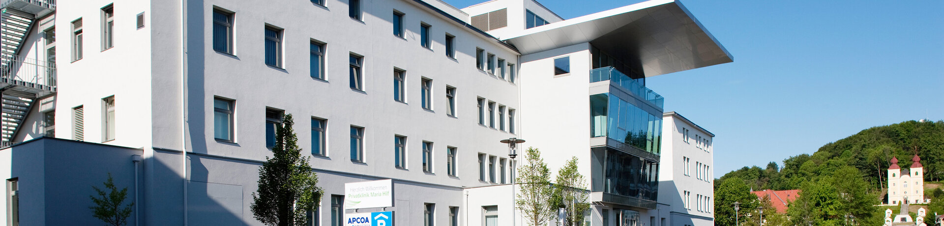 Hausansicht Privatklinik Maria Hilf