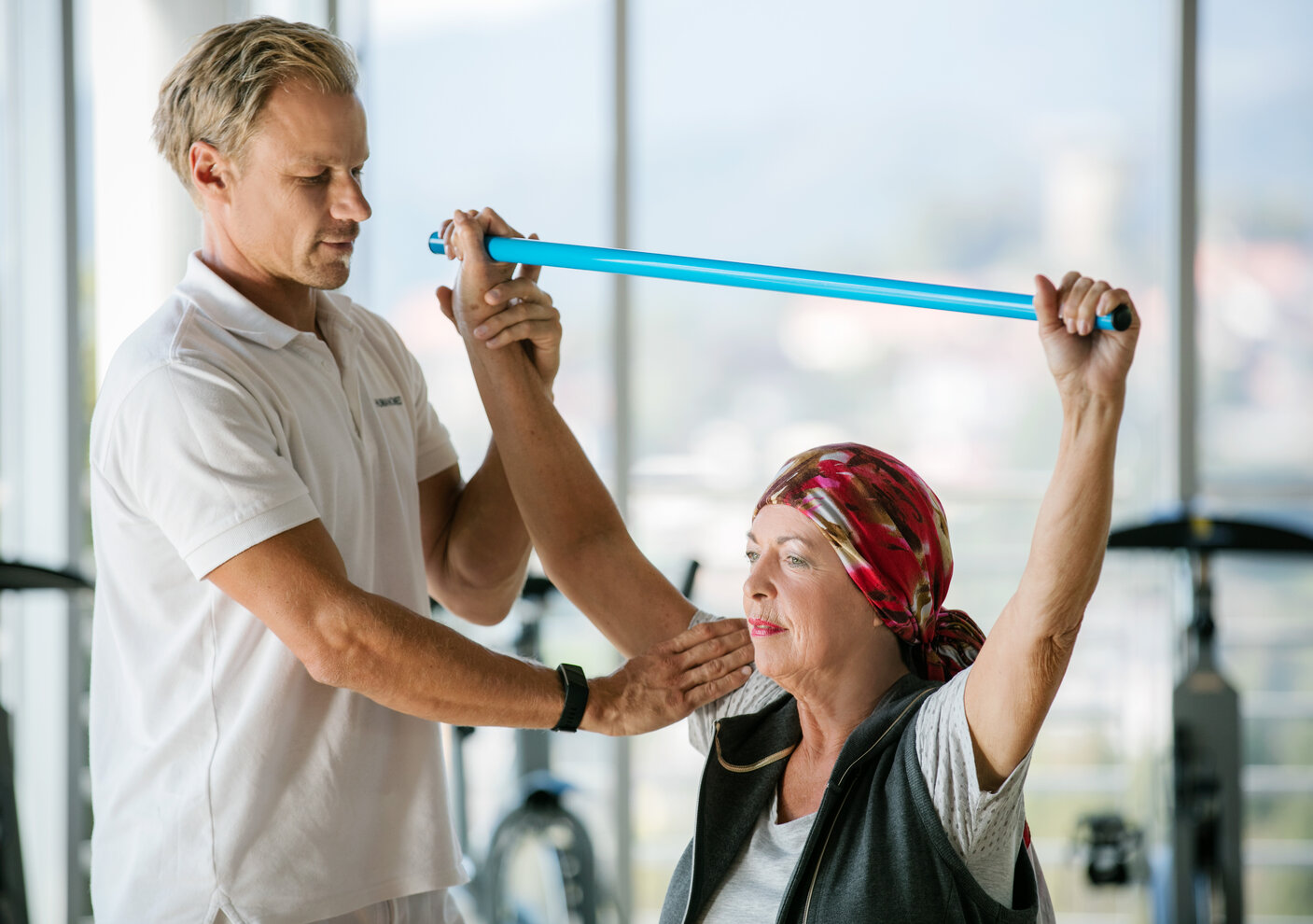 Krafttraining zur Stärkung der Muskulatur