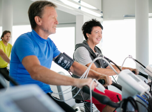 Ergometertraining im Humanomed Zentrum Althofen